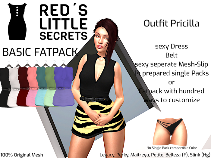 RLS Dress Pricilla Basic Fatpack