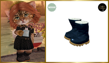 *DB* DINKIES SACHA BOOTS I (light sole) * blue
