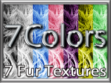 Zoy Texture [ Designers Fur 04 ] 7 Colors
