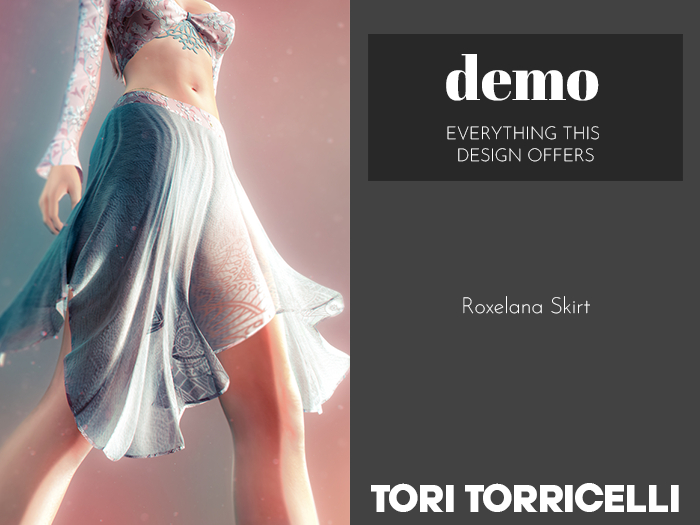 .: TORI TORRICELLI :. Roxelana Tops & Skirts [ DEMO ]