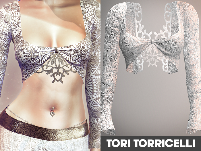 .: TORI TORRICELLI :. Roxelana Top [ White ]