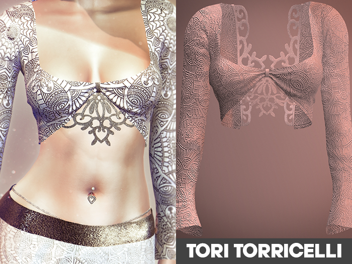 TORI TORRICELLI // Roxelana Top // Nude