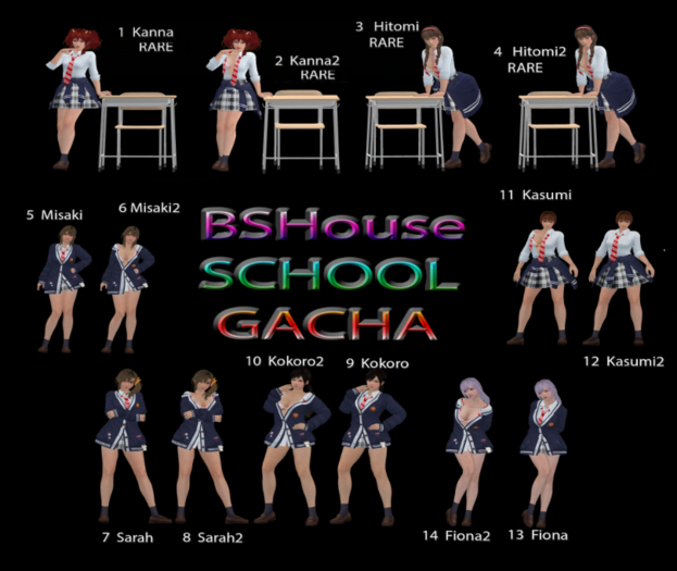 2-BSHouse School  lKanna2 - RARE