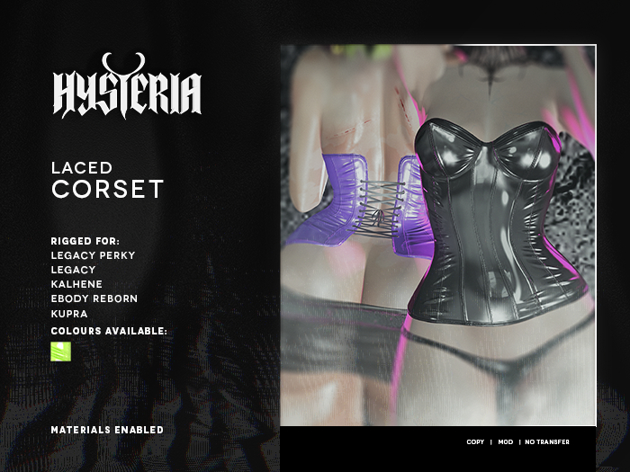 H! Laced Corset [LIME]