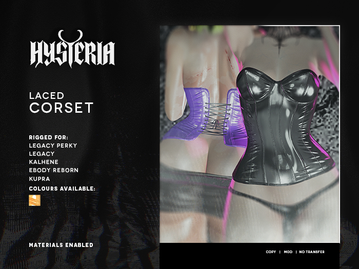 H! Laced Corset [ORANGE]