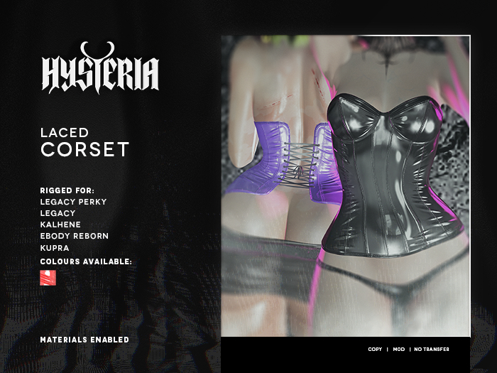 H! Laced Corset [RED]