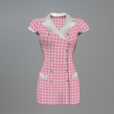 Pink Domestic Service Slink Uniform