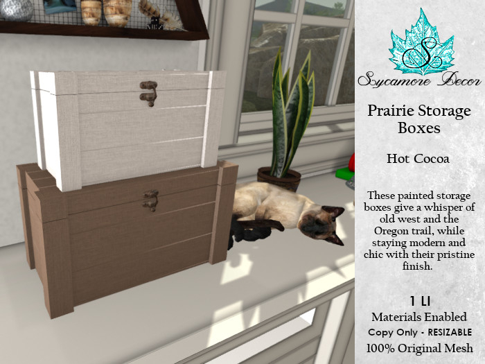 {SD} Prairie Boxes - Hot Cocoa Mini Pack