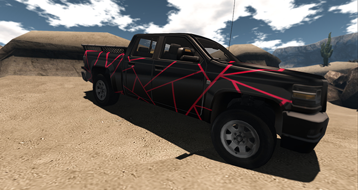 [Alkyd] Geometric - RED