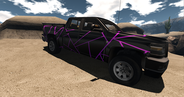 [Alkyd] Geometric - LIGHT PURPLE