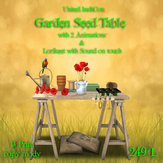 *UI* Garden Seed Table v