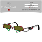 :::SOLE::: SA - Glasses Penta CP (Red)
