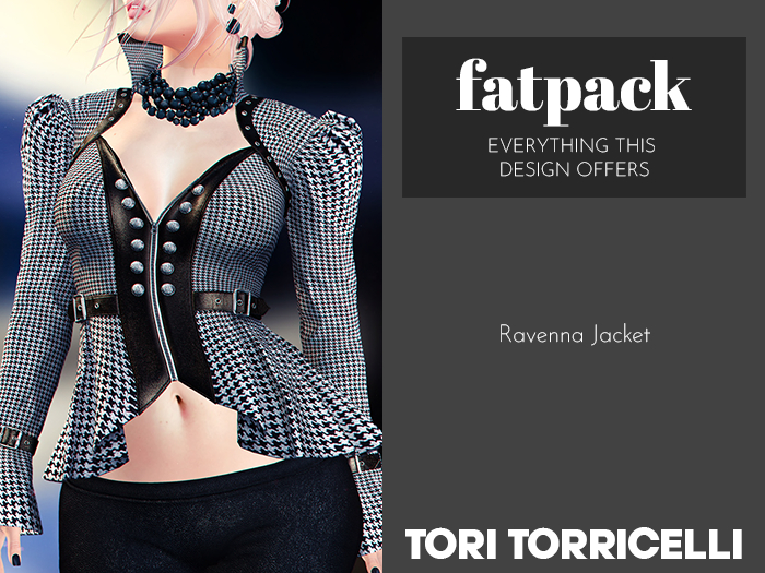 TORI TORRICELLI // Ravenna Jacket // FATPACK