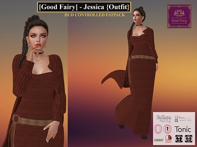 [Good Fairy] - Jessica {Outfit} *FATPACK*