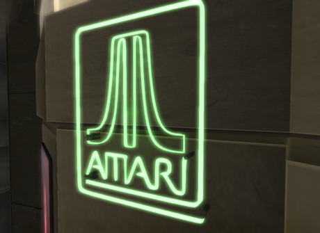 Second Life Marketplace - ATARI neon sign mesh 0.2 mpv