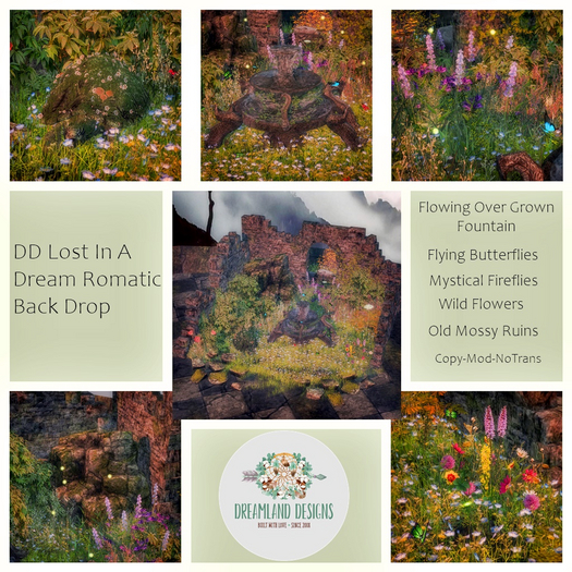 DD Lost In A Dream Romatic Back Drop/ADD