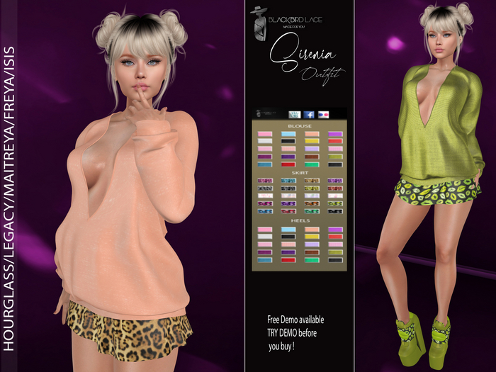 Sirenia Outfit By Blackbird Lace 