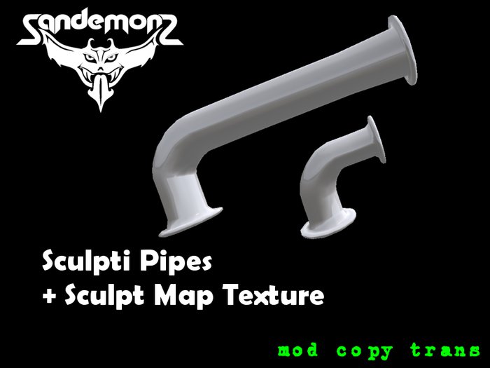 S-M - Sculpti Pipes + Sculpt Map Texture