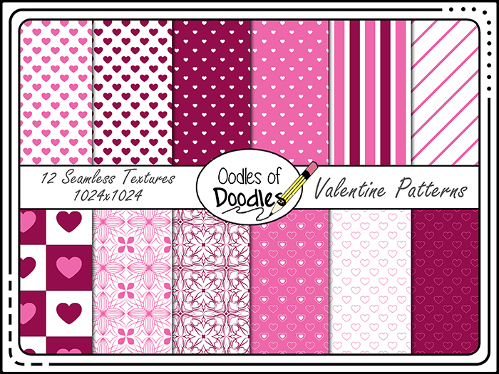 Oodles of Doodles - Valentine Patterns