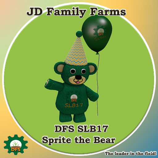 DFS SLB17 - Sprite the Bear - rare limited edition collectible