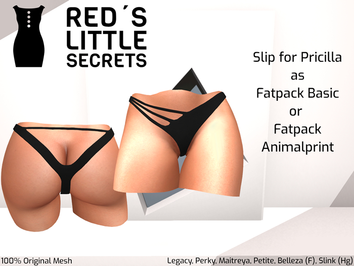 RLS Pantie Pricilla Basic Fatpack