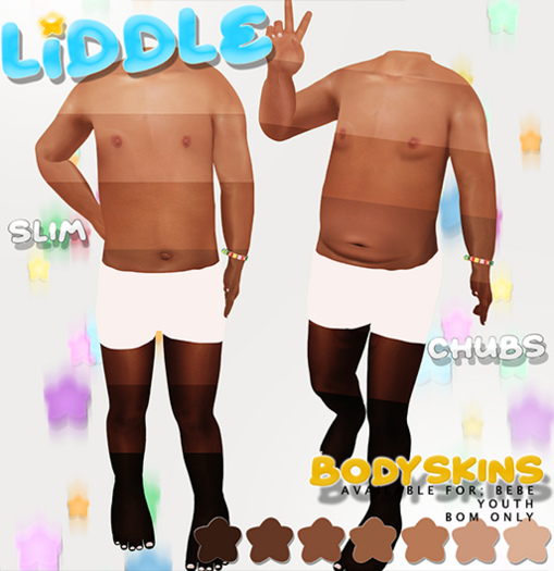 !LiDDLE - #004 BODYSKIN (CHUBS) (UNPACK)