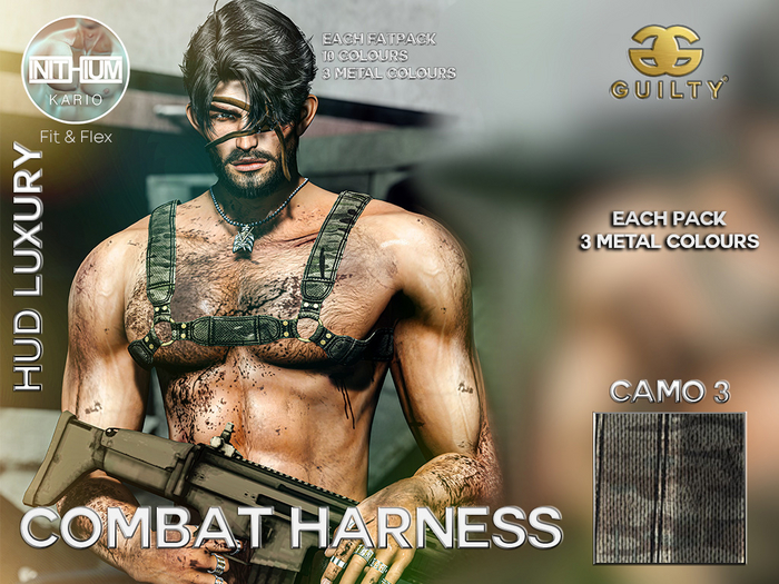 Guilty 070 Combat Harness-Camo 3