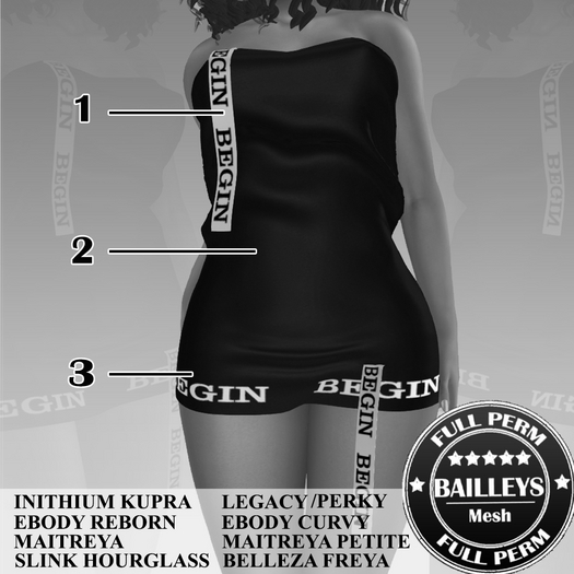 37 <BS-16>DEMO DRESS FULL PERM