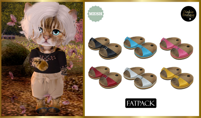 *DB* DINKIES LORAINE SANDALS* Fatpack