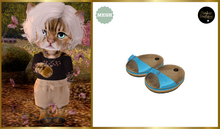 *DB* DINKIES LORAINE SANDALS* blue