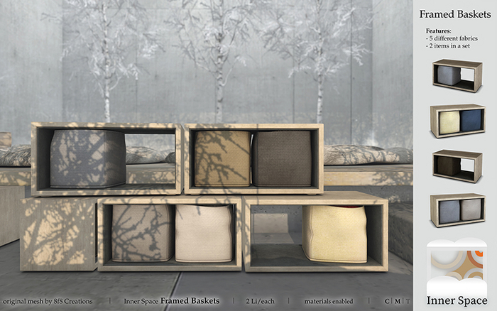 8f8 - Inner Space - Framed Baskets 