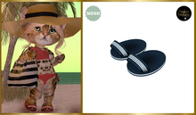 *DB* DINKIES LUCA SLIDE SANDALS* navy