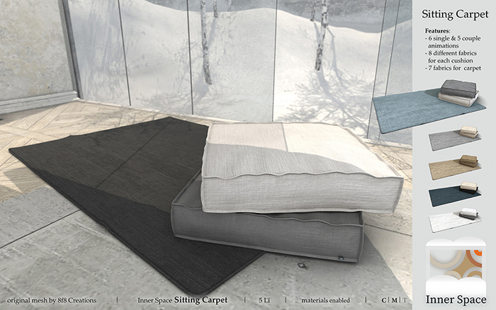 8f8 - Inner Space - Sitting Carpet 