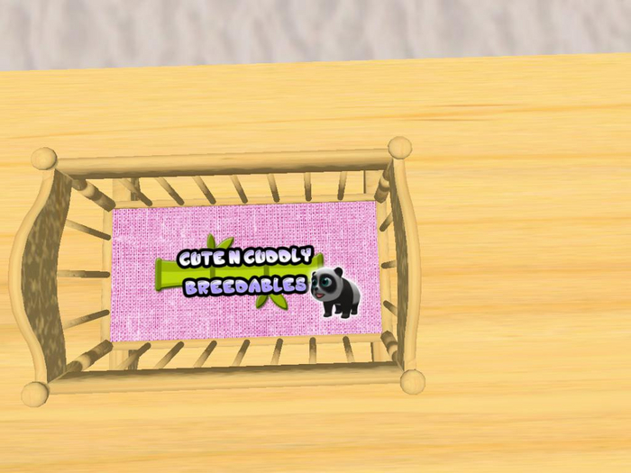 CnC Panda Crib Kassie