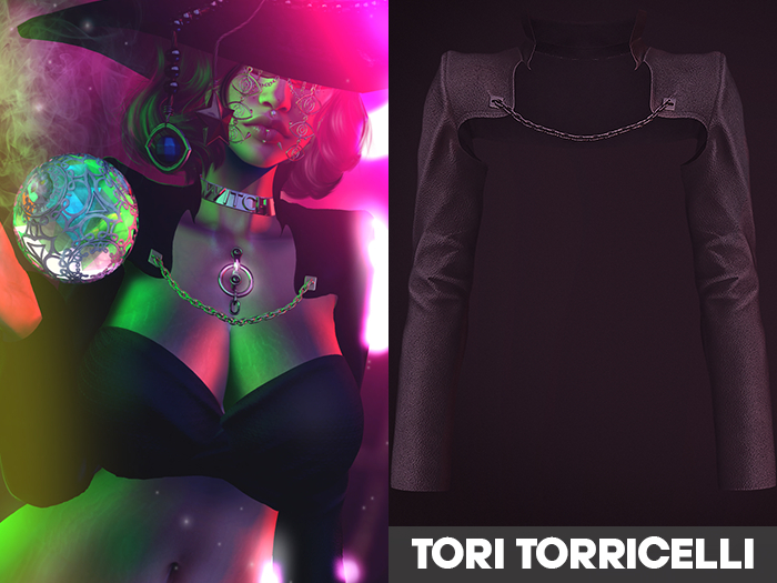 TORI TORRICELLI // Minerva Bolero Jacket // Thunder