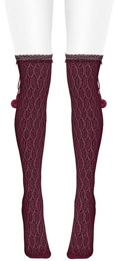 Lush - Plush Stockings Bordeaux