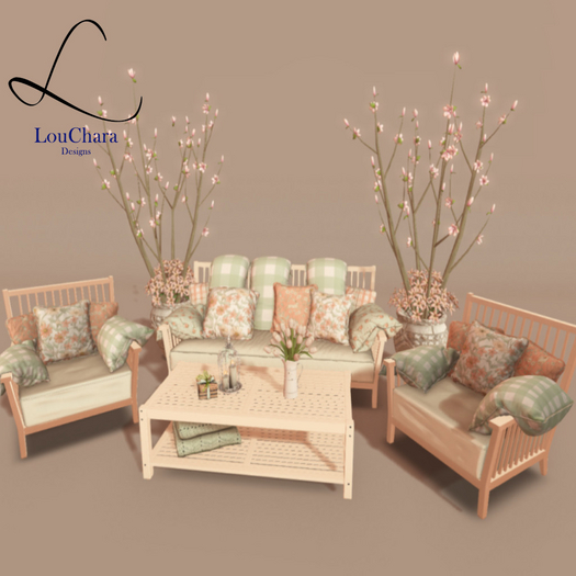 LouChara Erin Garden Complete Set 