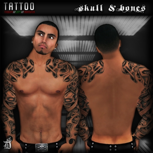 DEF! Tattoo / Skull & Bones