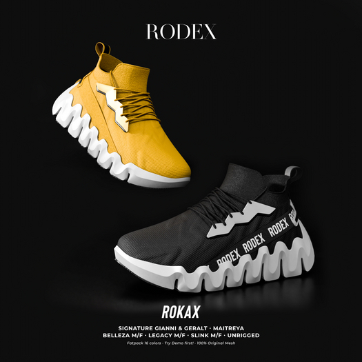 RODEX: Rokax Sneakers Green