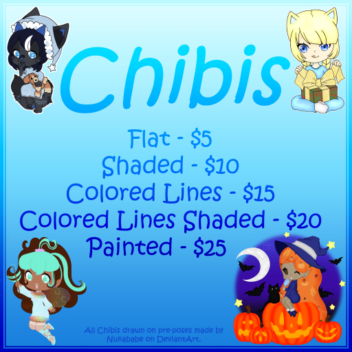 *.SS.* Colored Line Shaded Chibi