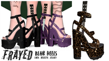 Frayed - Blair Heels - Leo