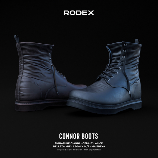 RODEX: Cronnor Boots Red