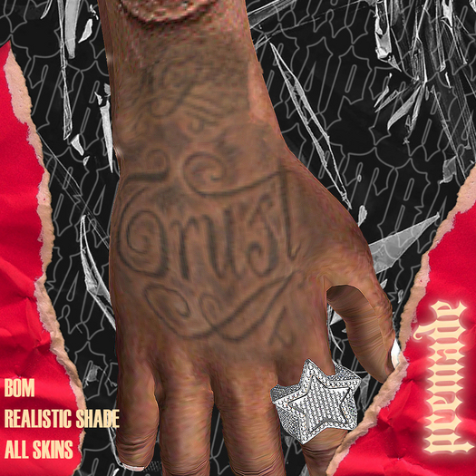 Trap Inks- Truth Hand Tat