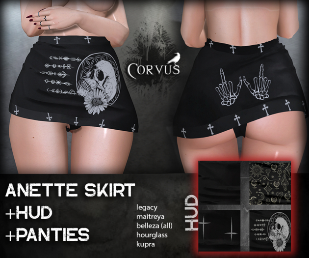 Corvus : DEMO Anette Skirt