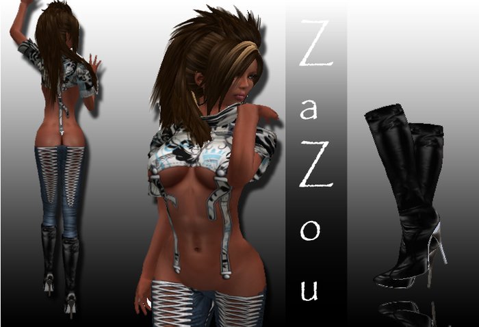 ZaZou Hottest Funky Babe Complete Outfit