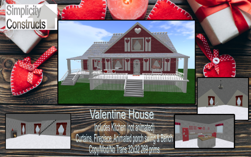SC Valentine House (boxed)