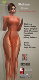 Res_Stefany dress orange