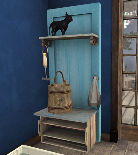 Cat Box Cleaning Station