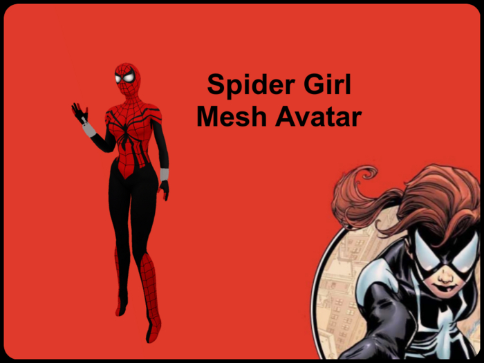 ~Spider Girl  Mesh Avatar~