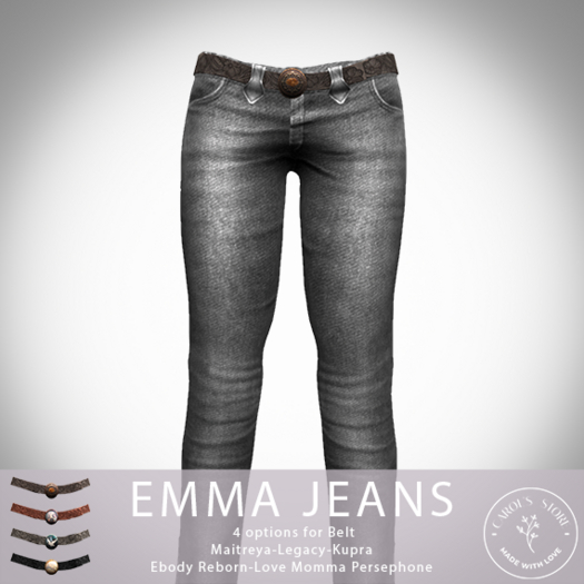 Emma Jeans Grey
